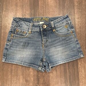 Justice Jean shorts size 10R